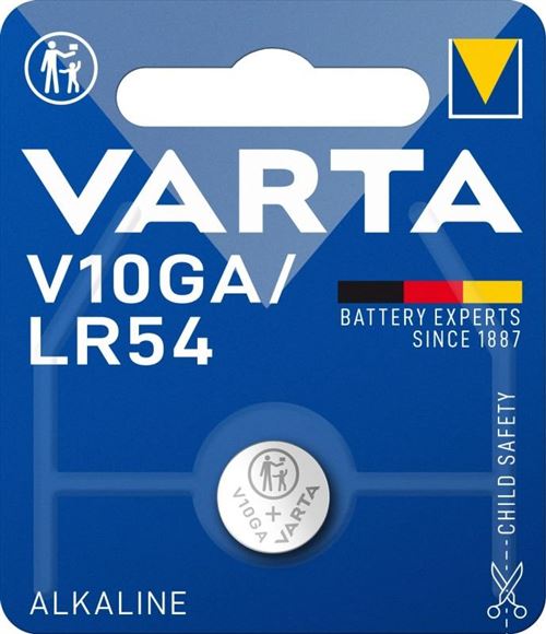 Pile Bouton Alcaline Varta Lr54 Pour Piles Accumulateurs - 1517203