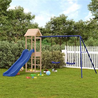 vidaXL Aire de jeux d'extérieur bois de pin massif3155858 - 1