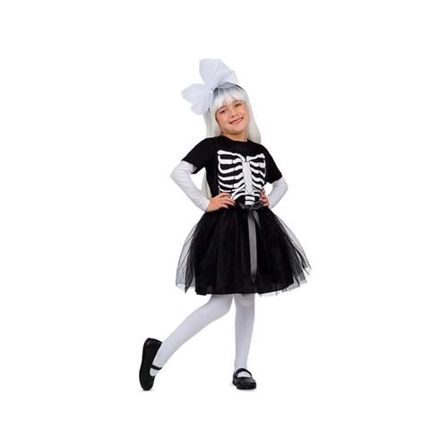 Déguisement Squelette Tutu Fille 7/9 Ans Noir 206315 Unimasa 7/9 ANS - 206315 Unimasa