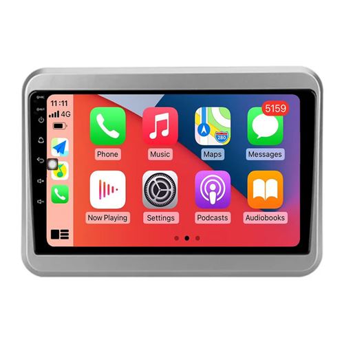 Autoradio RoverOne GPS Bluetooth CarPlay Android Auto 2Go RAM 32Go ROM pour Suzuki Spacia 2 2017 - 2023