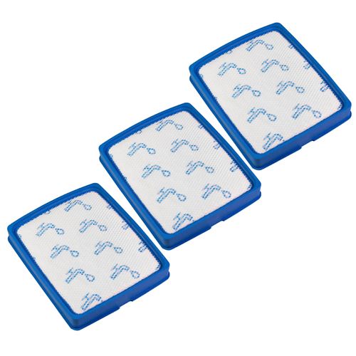 vhbw Kit de 3x Filtres d'aspirateur compatible avec Philips PowerPro Expert FC9741, FC9742, FC9743, FC9744 aspirateur - filtre moteur