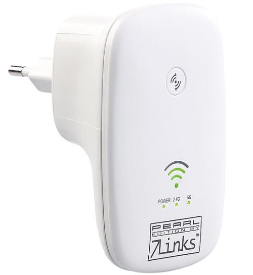 Répéteur wifi Dual Band 750 Mb/s avec bouton WPS WLR-750.ac