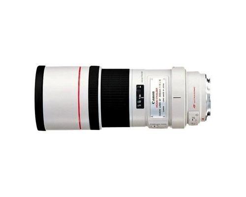 Objectif Reflex Canon EF 300 mm f/4 L IS USM Blanc - Focale fixe