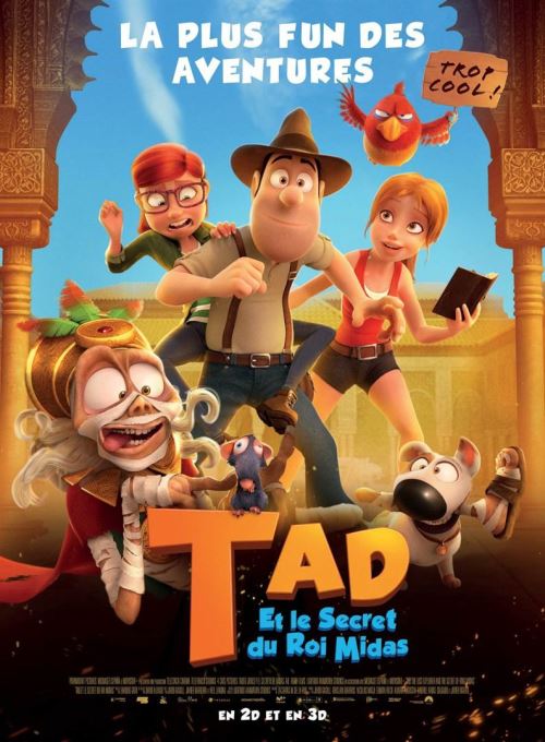 Tad et le Secret du roi Midas - AFFICHE CINEMA ORIGINALE