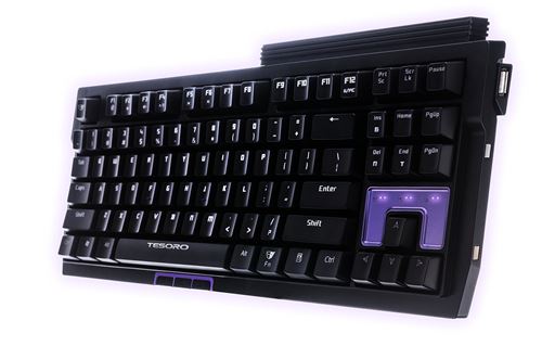 Clavier Gamer m&eacute;canique (Kailh Blue) Tesoro Tizona USB (Noir)