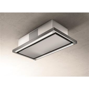 Elica Cloud Seven IX/F/90 - Hotte - plafond - largeur : 89.9 cm - profondeur : 50 cm - recyclage - acier inoxydable - 1