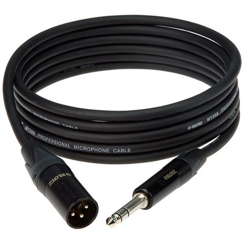 Klotz M1 câble de signal XLR/M vers 6.35mm Jack/S 3 mètres