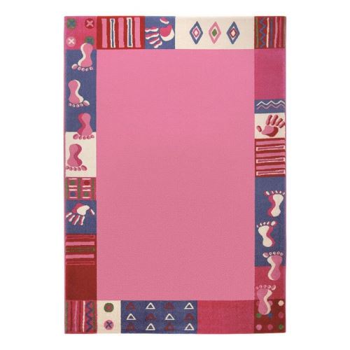 Tapis garçon Roundly Hands and Feet Wecon Bleu 160x225