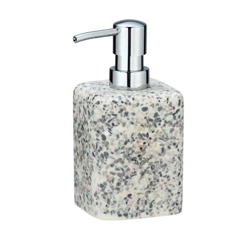Distributeur de savon design Terrazzo - Gris