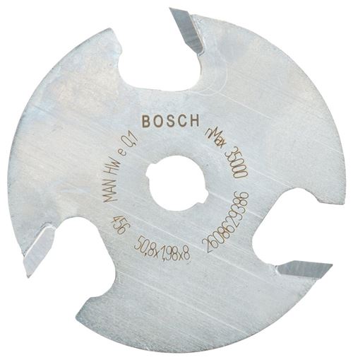 Bosch Professional Fraise Circulaire à Rainurer 8 Mm D1 50,8 Mm Longueur 2 Mm G 8 Mm