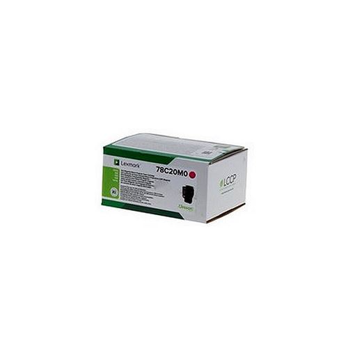 lexmark 78c20m0 cartouche de toner magenta programme de retour noir