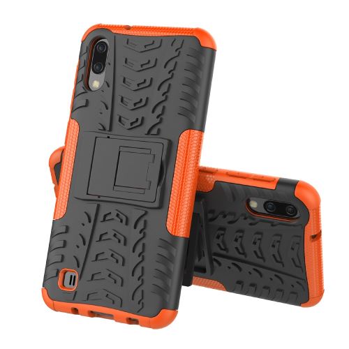 Coque Pour Samsung Galaxy M10 Anti Choc Orange Housse Etui Antichoc hfs-house®