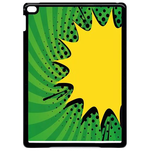 Coque Apple Ipad Air 2 Fond Comics Vert
