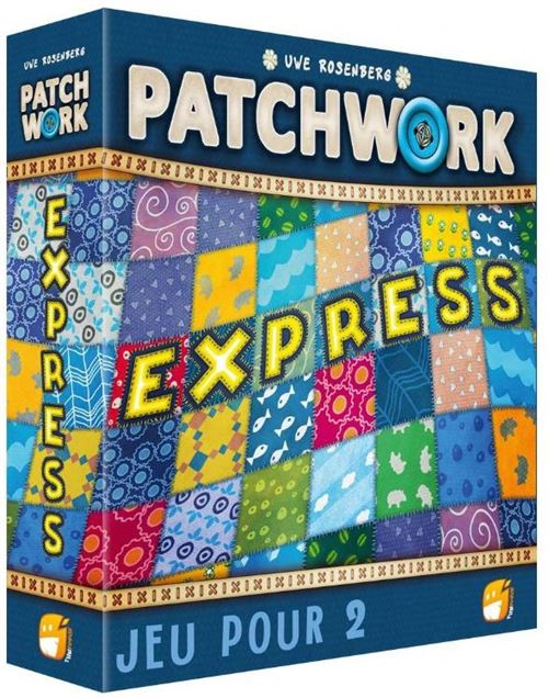 Funforge Patchwork : Express Jeu de soci&eacute;t&eacute; &Agrave; partir de 6 ans 2 joueurs 10 minutes