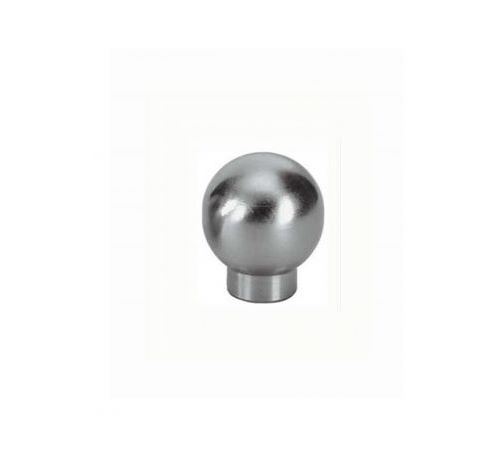 Bouton boule Ø25 mm DESIGN MAT Inox brossé - DM029.IN.25.5