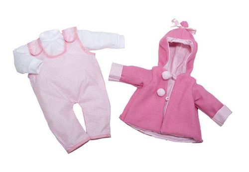 Berjuan – Combinaison 45 cm Veste Rose Chewing Gum, Multicolore (70201)