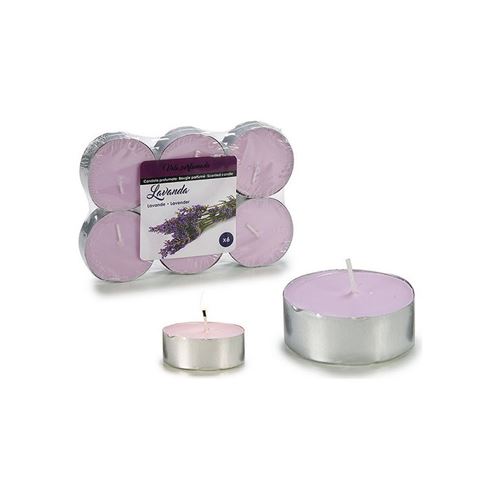 ensemble de bougies (6 pièces) lavande