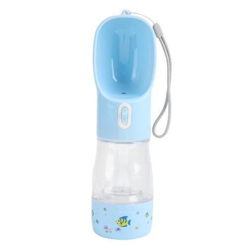Bouteille D Eau Portable Animaux De Compagnie Gobelet A Boire De Voyage Fontaine A Eau Pour Chiens Chats Bleu Gamelles Et Distributeurs Pour Chat Achat Prix Fnac