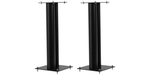 Norstone Stylum 3 Noir satin - Paire de Pieds d'Enceintes de 80 cm