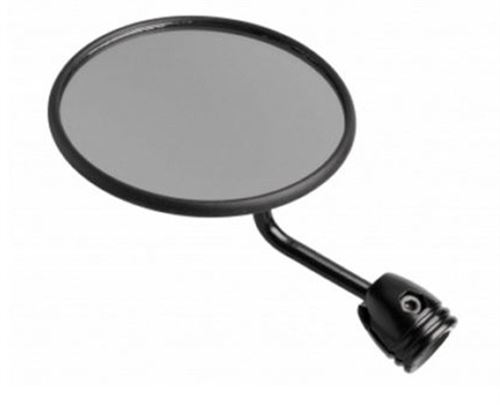 Busch + Müller miroir étoile du cycle 6R6C gauche/droite 60 mm noir