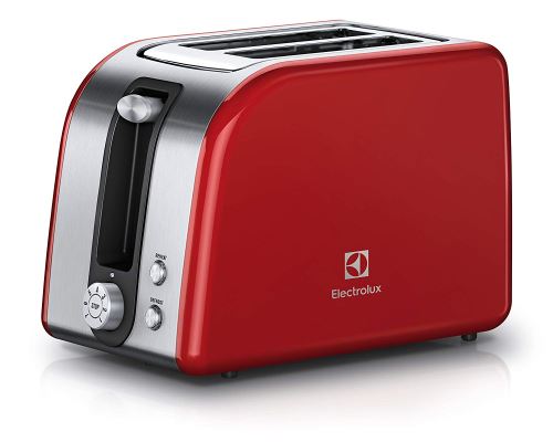 Electrolux eat7700r 2slice (s) 850 W Rouge, Argent – Grille-pain (2 Slice (s), rouge, argent, en plastique, acier inoxydable, 850 W, 220 – 240 V, 181 mm)