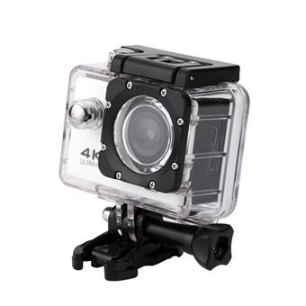 Caméra De Étanche 4K Wifi 1080P Sports Action DVR Cam Caméscope -blanc - 1
