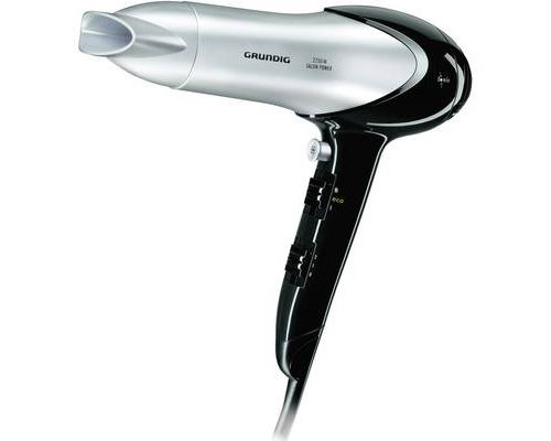 Grundig HD 6080 - sèche-cheveux - Noir/argent brillant