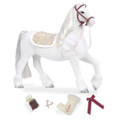 Our Generation Clydesdale Holiday paard 50 cm