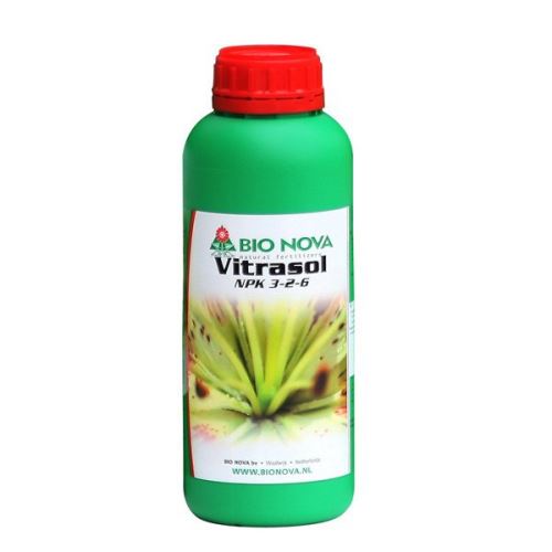 Bio nova Vitrasol 1L , activateur et préparateur de sol , amplificateur de goûts
