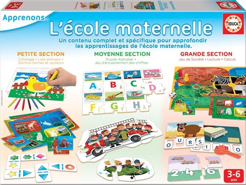 Educa - Kit L'école Maternelle New