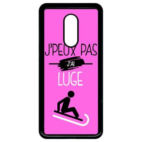 Coque xiaomi redmi 5 plus j peux pas j ai luge 6