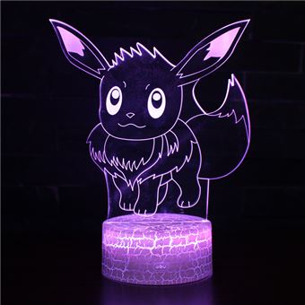 Lampe 3D Tactile Veilleuses Enfant 7 Couleurs avec Telecommande - Pokemon #141 - 1