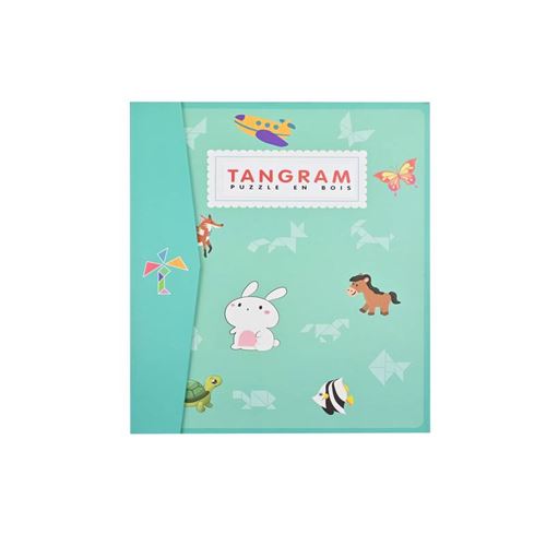 Puzzle magnétique éducatif en bois