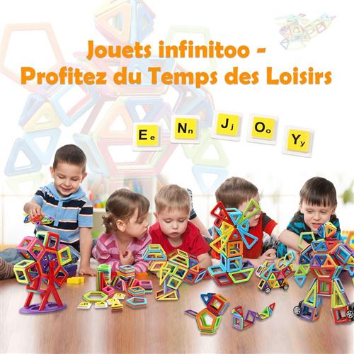10€01 sur Bloc de Construction Magnétique Enfant, MARSEE Jouet
