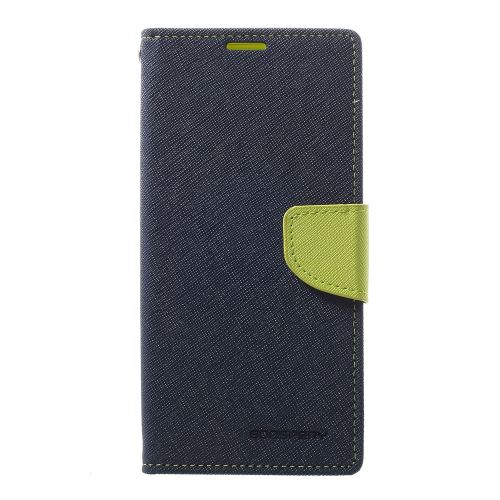 Etui en PU agenda élégant bleu foncé pour votre Samsung Galaxy M20