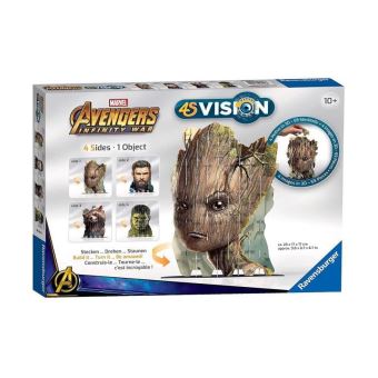 Kit créatif Ravensburger Pâte à sel 4S Vision Avengers Infinity Groot