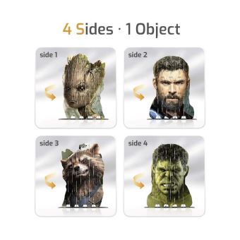 Kit créatif Ravensburger Pâte à sel 4S Vision Avengers Infinity Groot