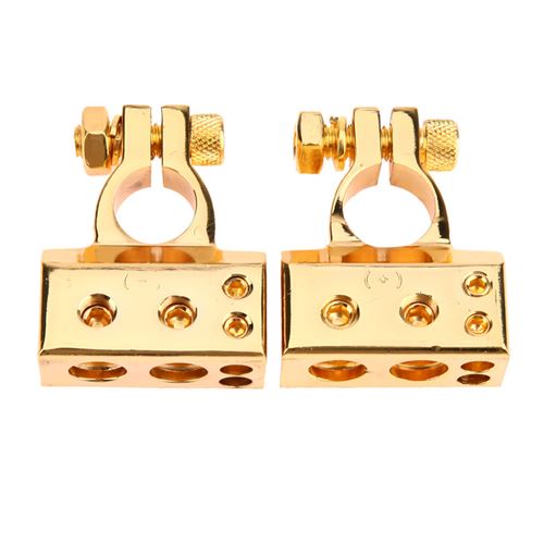 2pcs Terminal Batterie De Voiture Pinces 2 4 8 10 Awg Kit Positif Connecteurs Negatifs Kiliaadk443 Accessoire Voiture Achat Prix Fnac