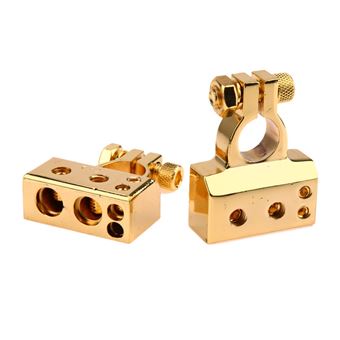 2pcs Terminal Batterie De Voiture Pinces 2 4 8 10 Awg Kit Positif Connecteurs Negatifs Kiliaadk443 Accessoire Voiture Achat Prix Fnac