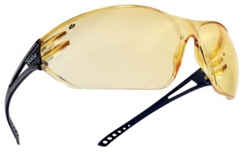 Lunette – masque de protection bollé Slam SLAPSJ verres jaunes branches noires droites