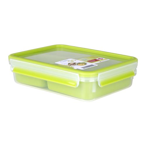 EMSA CLIP AND GO BOX SNACK RECTANGULAR 1.20L