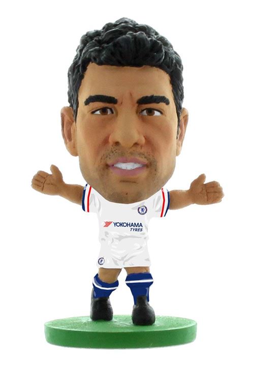 SOCCERSTARZ Soc820 kit de Chelsea Diego Costa Away