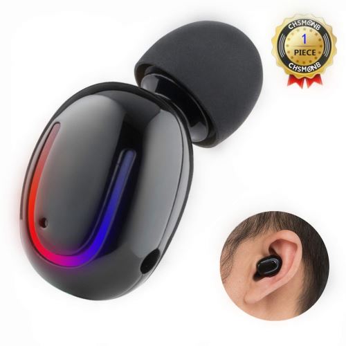 Ecouteurs Q13 oreille unique Bluetooth, Sans Fil IN-EAR – Noir