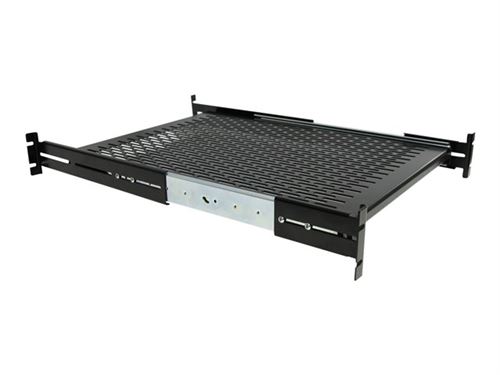 Startech.com Noir Etagère Coulissante Pour Rack De Serveur 2U - Profondeur Ajustable 48 Cm – 22.7Kg - Neuf - Image 4