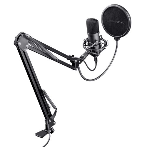 Non Communiqué Trust Gaming Gxt 252+ Emita Plus - Microphone - Usb - Image 1