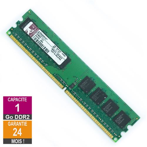 Barrette Mémoire 1Go Ram Ddr2 Kingston Kcm633-Elc Dimm Pc2-6400U 1Rx8
