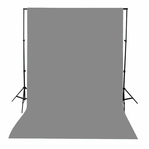 6.6FTx5FT / 2mx1.5m Mode Photographie Toile de Fond 10 Couleurs Fond Photo Stand Gris
