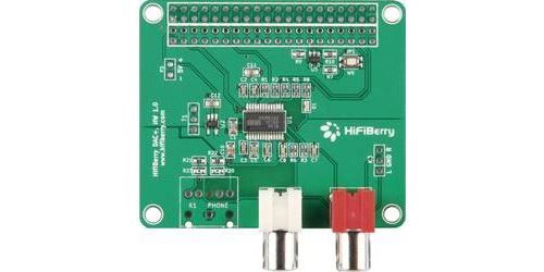 Platine d'extension Raspberry Pi® B+ RB-Hifiberry2 1 pc(s)