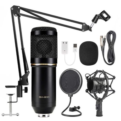 Non Communiqué Bm800 Studio Kit De Microphones De Suspension