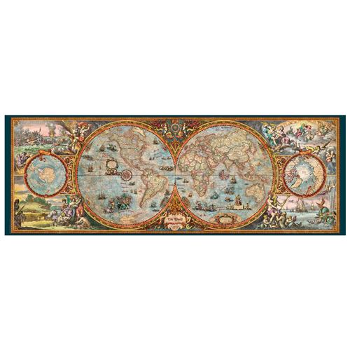 Puzzle 6000 Pièces : Rajko Zigic : Hémisphère Map, Heye